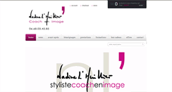 Desktop Screenshot of nadine-lhuillier.com